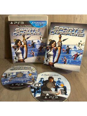 Sports Champions PlayStation 3 PS3 Complete CIB Game